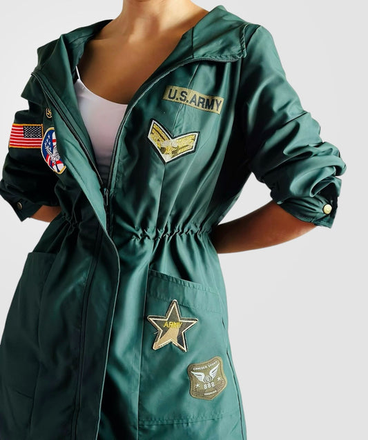 A Chaqueta Gaban América Verde para mujer